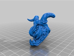 drybones dragão animais 3d print model - Mito3D