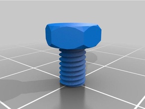 il mio personalizzato bulloni dadi mcad sostituzione rondelle t-slot ingegneria 3d print model - Mito3D