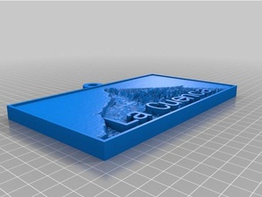 cuenca 2 2d art customized 3d print model - Mito3D