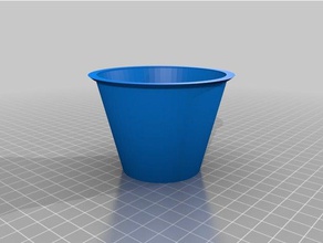 il mio personalizzato, personalizzabile, vaso di fiori ciotola all'aperto giardino 3d print model - Mito3D