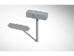 playmobil thors hammer - Spielzeug Spiel Zubehör 3d print model - Mito3D