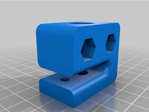 anti-tepki blok 8mm vida 3d yazıcı parçaları 3d print model - Mito3D