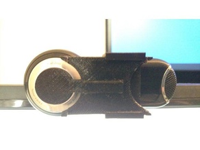 logitech webcam lenscover computer pro 9000 cover 3d print model - Mito3D