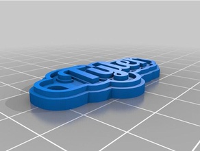 tyler llaveros personalizado 3d print model - Mito3D