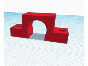 wall wire holder office 3d print model - Mito3D