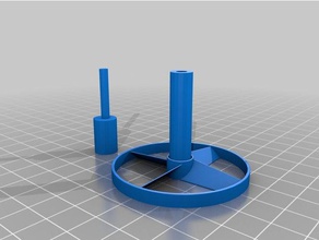 spin-Spielzeug mechanisch ist Spielzeug 3d print model - Mito3D