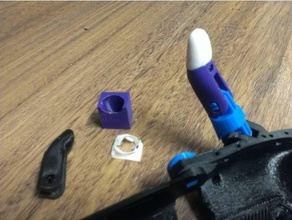 phoenix v2 silicone overmolding string tensioner other enable prosthetic hand 3d print model - Mito3D