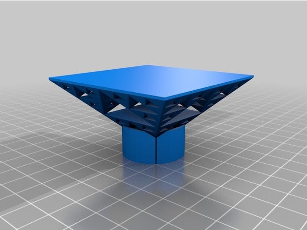 sierpinskis triângulo 3d impressão 3D print model - Mito3D