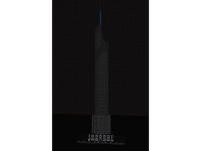 bat buildings structures 3d print model - Mito3D