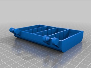 small divided tackle box sport outdoors 3d print model - Mito3D
