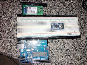 tam boy iki adet mengene breadboard bahar elektronik arduino monte edin breadboarding prototipleme raspberrypi raspberry pi 2 3d print model - Mito3D