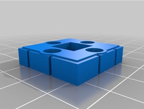meu personalizados openforge 20 de corte pedra openlock base magnética brinquedo jogo acessórios 3d print model - Mito3D