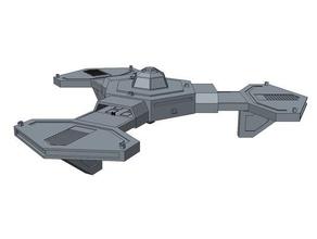 star wars xq-Klasse spaceplatforms 3d drucken pc-Spiel scifi Raumstation wars-aliance tie-fighter x-wing tabletop Videospiel 3d print model - Mito3D