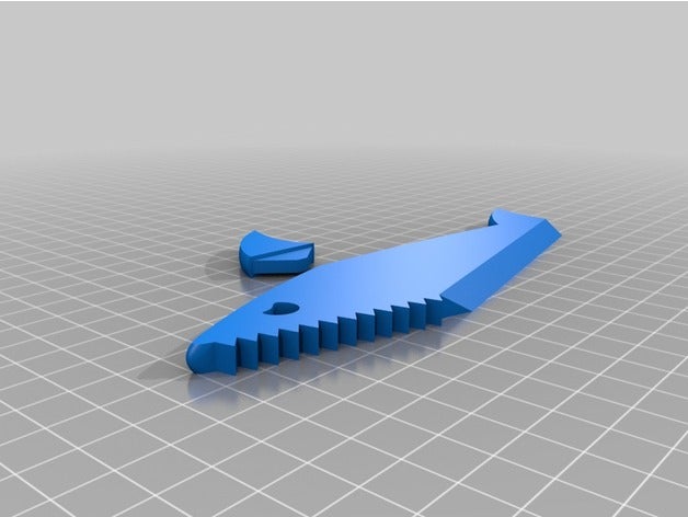 peine de surf esporte ao ar livre hsing ied sharky vila 3D print model - Mito3D
