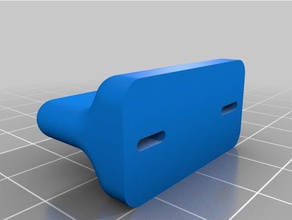 banyo ayna kapı kolu 3d print model - Mito3D
