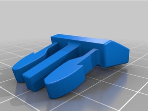 mad bomber clip de la correa reemplazo partes clips 3d print model - Mito3D