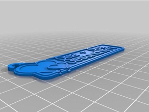 oma+opa keychains customized 3d print model - Mito3D