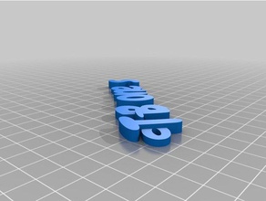 t-bones organización personalizado 3d print model - Mito3D
