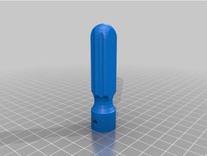il mio personalizzato punta da trapano maniglie 3mm strumenti 3d print model - Mito3D