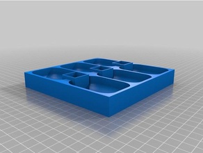 token vassoio dadi troni giocattolo gioco accessori 3d print model - Mito3D