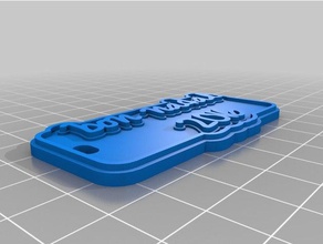llavero domingo keychains customized 3d print model - Mito3D