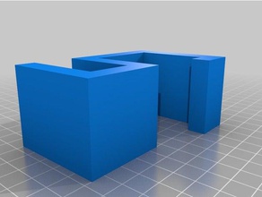 meine angepassten Schreibtisch Haken office 3d print model - Mito3D