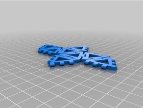 meine angepasste klappbar Polyeder Mathematik 3d print model - Mito3D