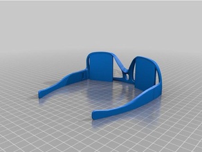 gözlük oakley uyumlu yuvarlak kaynaklanıyor 3d print model - Mito3D