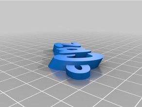 cruz paricio organização personalizado 3d print model - Mito3D