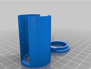 dollar coin tube organization customized 3d print model - Mito3D