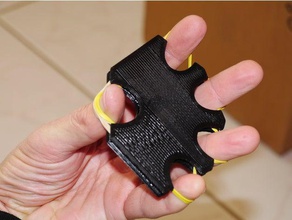 ekstansör egzersiz parmak spor açık havada 3d print model - Mito3D