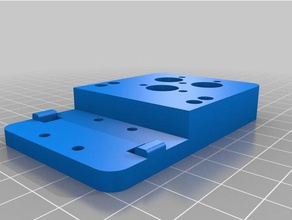 tevo tarantula x-taşıyıcı Baskı Kafası mount mgn12 demiryolu 3d yazıcı parçaları 3d print model - Mito3D