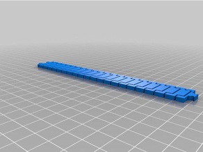 braccialetto a catena bracciali 3d print model - Mito3D