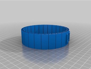 lilly bottle holder bracelets customized 3d print model - Mito3D