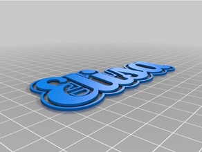 elisa keychains customized 3d print model - Mito3D