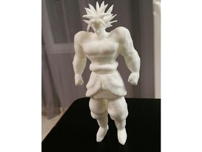 broly highter resolution dragon ball people 3d print model - Mito3D