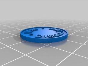 my customized shopping cart coin chip coins badges 3d print model - Mito3D