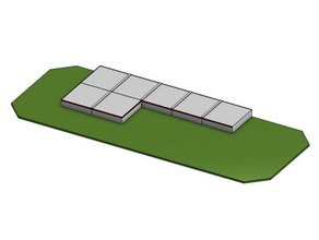 gigafactory Fortschritt Diagramm aktualisiert 23 Mär 2017 Gebäude Strukturen Wüste elon musk Modell 3 nevada off grid solar solar-panel nachhaltig ist sustainableenergy tesla motors Vereinigten Staaten usa 3d print model - Mito3D