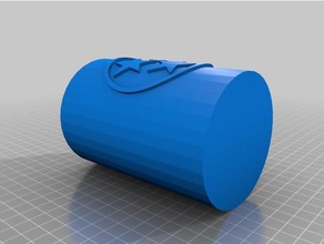 3d-gedruckte Bier koozie 12oz können Container 3d print model - Mito3D
