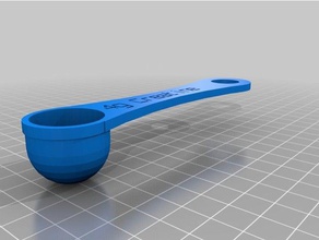 4g creatina scoop cocina de comedor personalizado 3d print model - Mito3D