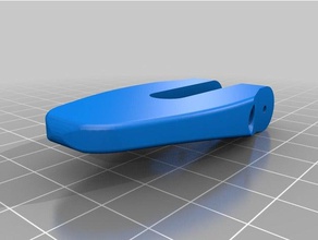 salomon Skischuh-Verschluss - Ersatz Teile clip 3d print model - Mito3D