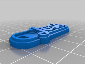 jose keychains customized 3d print model - Mito3D