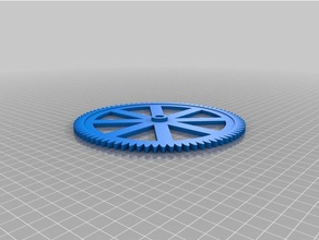 il mio personalizzato evolvente gears80 parti 3d print model - Mito3D