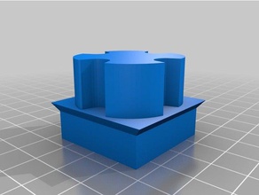 duplo haba-Anschluss 2 Bau Spielzeug 3d print model - Mito3D