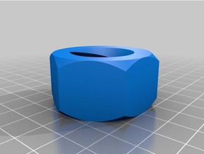 mi cust39omized tuerca trabajo tornillo arandela roscada varilla de fábrica partes personalizado 3d print model - Mito3D