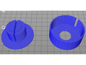 coudre un ruban à mesurer rouleau de stockage la mode 3d print model - Mito3D