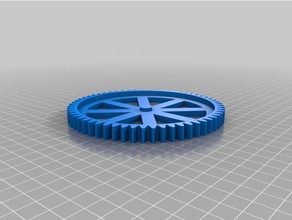my customized involute gears helix 60 30derece parts 3d print model - Mito3D