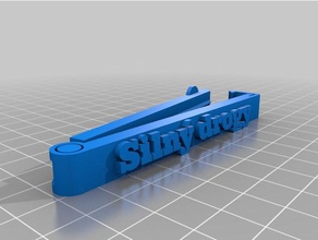 siln&yacute drogy clip cocina de comedor personalizado 3d print model - Mito3D