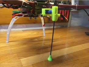 retractable foot drone f450 rc vehicles dji escamotable pied 3d print model - Mito3D