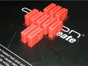 Anzahl der clips Organisation 3d print model - Mito3D